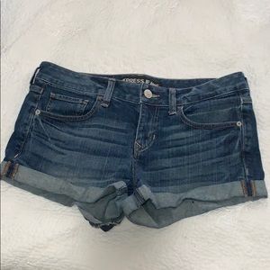 Express jean shorts